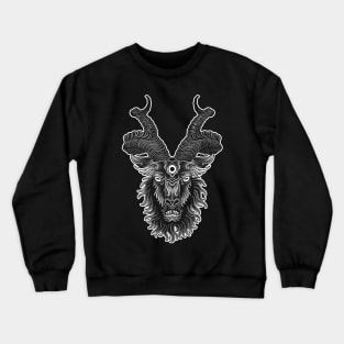Dark goat Crewneck Sweatshirt